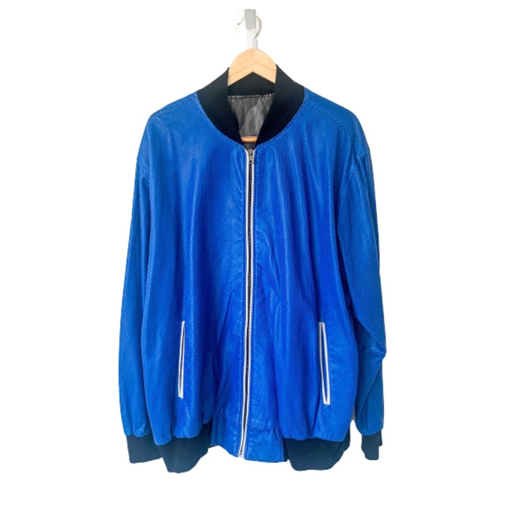 Custom Mesh Jersey Bomber Jacket